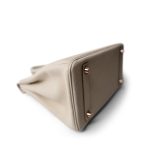 Birkin 25 Craie Togo Rose Gold Plated Z Stamp - Image 10