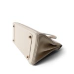 Birkin 25 Craie Togo Rose Gold Plated Z Stamp - Image 9