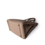 Birkin 30 Argile Togo Gold Plated Z Stamp - Image 9