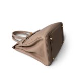 Birkin 30 Argile Togo Gold Plated Z Stamp - Image 5
