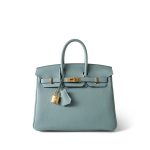 Birkin 25 Bleu Ciel Togo Gold Plated Y Stamp