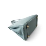 Birkin 25 Bleu Ciel Togo Gold Plated Y Stamp - Image 4