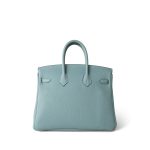 Birkin 25 Bleu Ciel Togo Gold Plated Y Stamp - Image 2