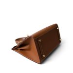Birkin 25 Sellier Gold Epsom Gold Plated Z Stamp - Image 4