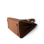 Birkin 25 Sellier Gold Epsom Gold Plated Z Stamp - Image 6