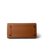 Birkin 25 Sellier Gold Epsom Gold Plated Z Stamp - Image 7
