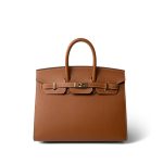 Birkin 25 Sellier Gold Epsom Gold Plated Z Stamp - Image 10