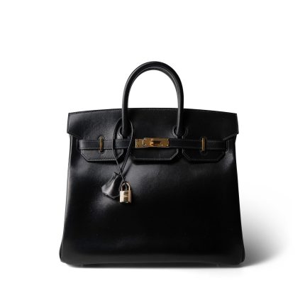 Vintage HAC 32 Black Box Calfskin Gold Plated (Y) Stamp